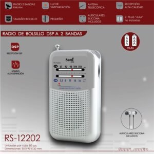 Radio Sami 2 bandas plata