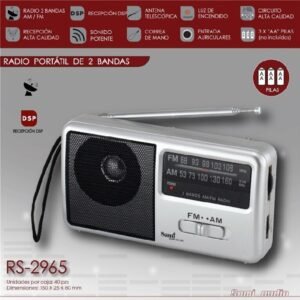 Radio Sami RS-2965 AM/FM Portátil Mediana