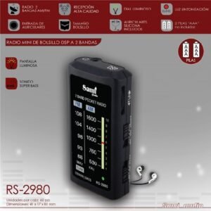 Radio Sami RS-2980 – Mini Bolsillo