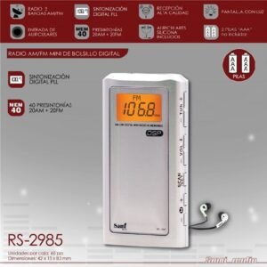 Radio Sami MINI XS 2 RS2985 Mayoristas Cobocalleja Radio Sami MINI XS 2 RS 2985