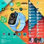 Reloj Sami wearable azul 4G/GPS