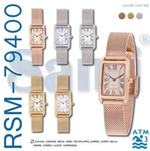 Reloj Sami sra rect malla corredera Mayoristas Cobocalleja Reloj Sami sra rect malla corredera