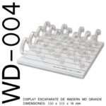 Display escaparate madera GB TIME Referencia: WD-004 U/Caja 1