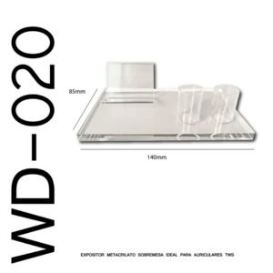 Expositor Sobremesa de Metacrilato