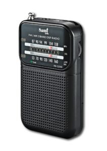 Radio Sami Mini 2 Bandas RS 12203 en negro