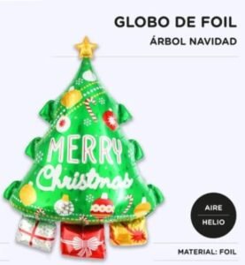 Globo arbol de navidad elio 545 x775 cm