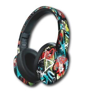 Auriculares Sami MUSIC Graffiti Negro RS13408N Mayoristas Cobocalleja Auriculares Sami MUSIC Graffiti Negro RS 13408N