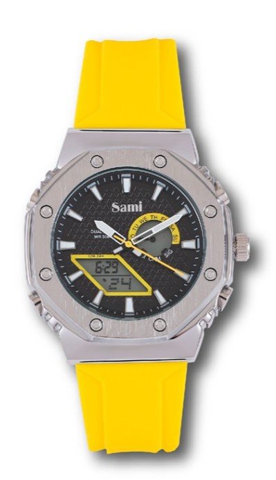 Reloj Sami hombre digiana goma carcasa IPS WR50M