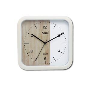 RELOJ CUADRADO BLANCO ESFERA BICOLOR Mayoristas Cobocalleja RELOJ CUADRADO BLANCO ESFERA BICOLOR