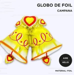 Globo campana navidad