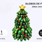 GLOBO ARBOL DE NAVIDAD DE FOIL 130CM