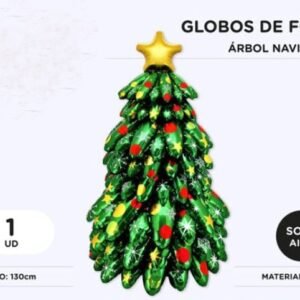 GLOBO ARBOL DE NAVIDAD DE FOIL 130CM