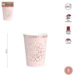 VASOS CARTON METALIZADO 270CC