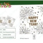 Servilletas de papel happy new year