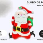 GLOBO PAPA NOEL DE FOIL