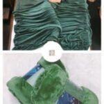 Manta sedalina verde 220*240