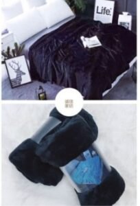 MANTA SEDALINA 220240 negra Mayoristas Cobocalleja MANTA SEDALINA 160220 negra