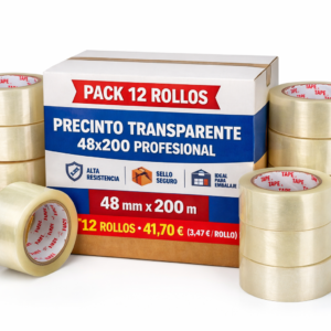 precinto transparente 48x200