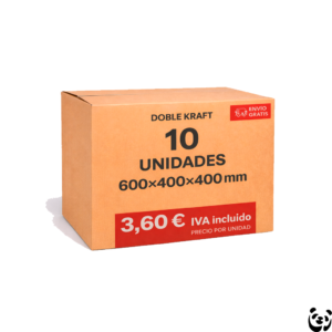 Caja de Cartón 600X400X400 ( PACK DE 10)