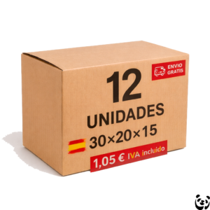 Cajas Cartón Sencillas 30x20x15