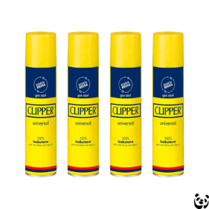 Clipper - Pack 4 Latas Gas Butano Universal 300ml