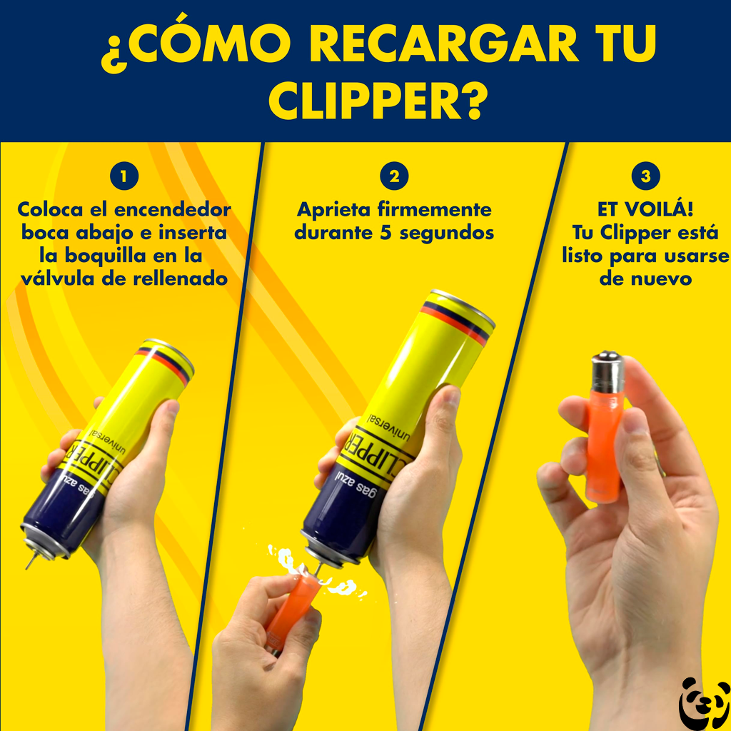 Clipper - Pack 4 Latas Gas Butano Universal 300ml - Imagen 2