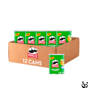 Pringles Sour Cream and Onion Small Stacks - Pack 12 botes