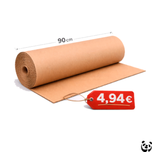 Rollo de papel ondulado 90X5 (PACK DE 12)