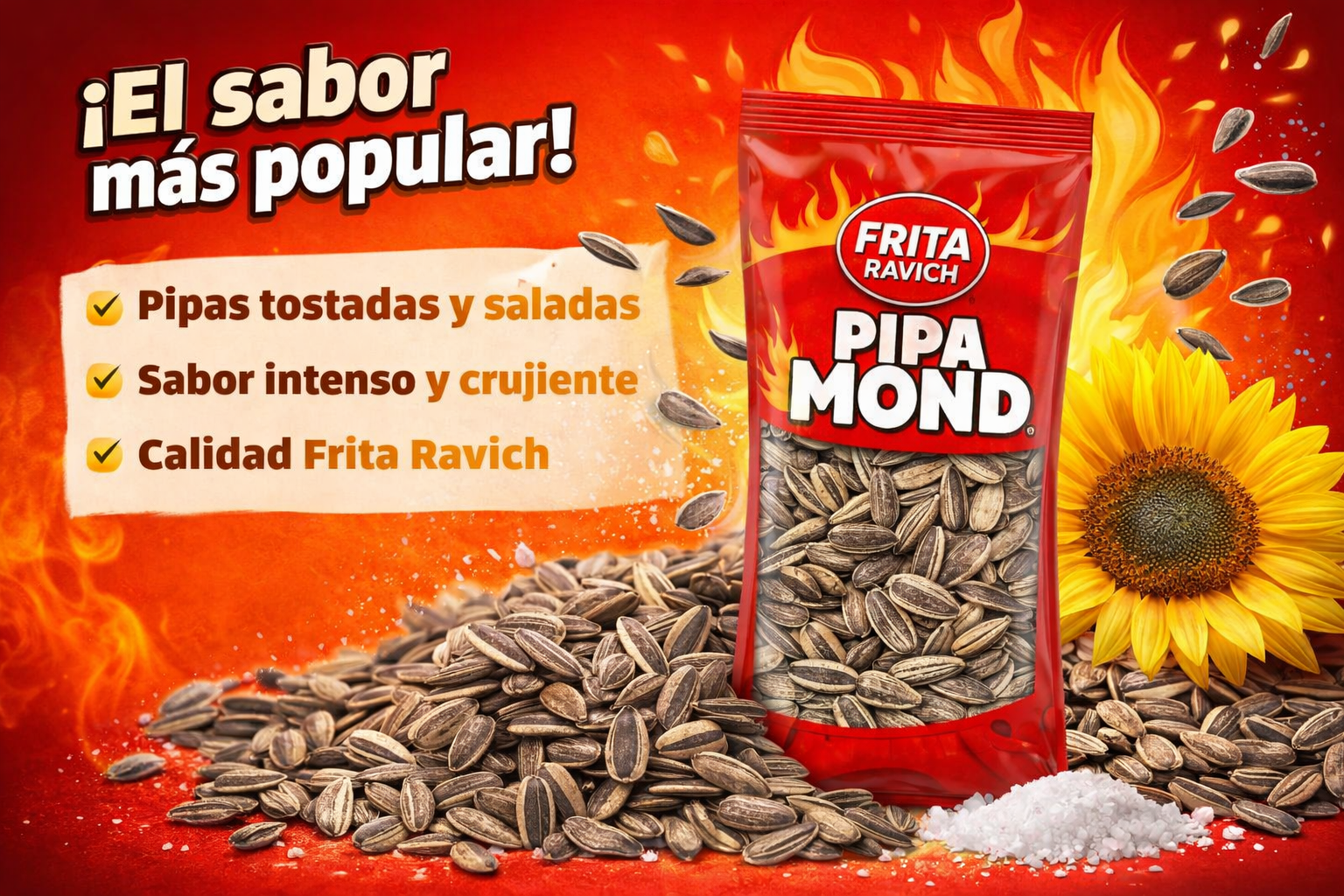 Pipas Mond frita Ravich