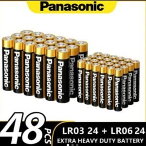 Lote de pilas Panasonic AA y AAA ( 48 pcs)
