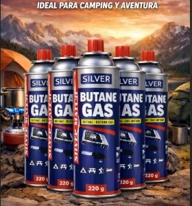 GAS SILVER LOTE 6 UNIDADES