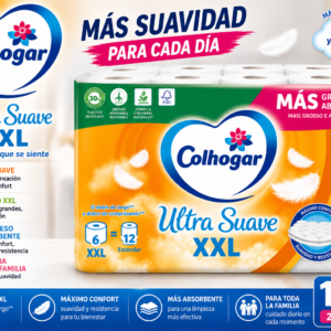 colhogar ultra suave xxl 12 rollos (2x6)