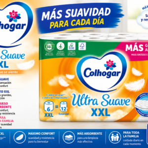 colhogar ultra suave xxl 6 rollos